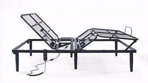 Zinus Smart Adjust(TM) Metal Adjustable Bed Frame, Mattress Foundation with Remote, Head and Foot Incline, Ergonomic Positioning for Better Health and Relaxation, Easy Tool-Free Assembly, Full
