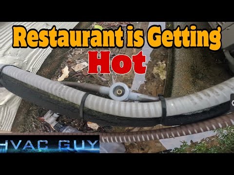 Small Restaurant Called On A Rain Day! #hvacguy #hvaclife