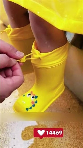 Kids' Rain Boots 🌧️👢 Waterproof, Non-Slip & Easy-On