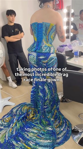One of the most incredible RuPaul’s Drag Race finale gowns! #rpdr #dragrace #rupaulsdragrace