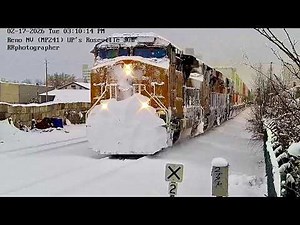 Donner Pass Live Cams BIG SNOW STORM Highlights (FEB 2026)