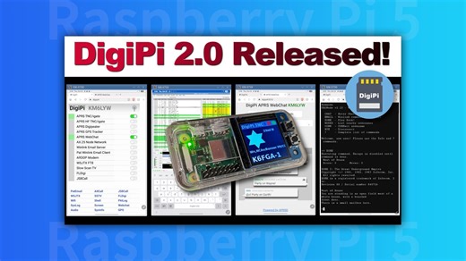 业余无线电数据热点！手机即可操作！搭建与演示！