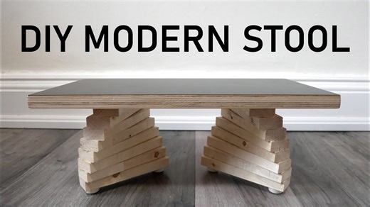 I built a minimalist stool in a weekend! 🪑