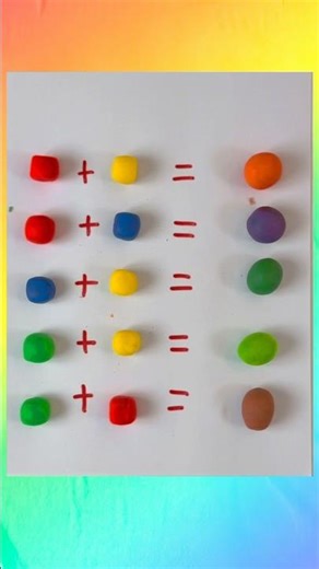 Play-Doh Color Mixing Tutorial 🌈 Learn Colors for Kids | #learncolors #playdohforkids