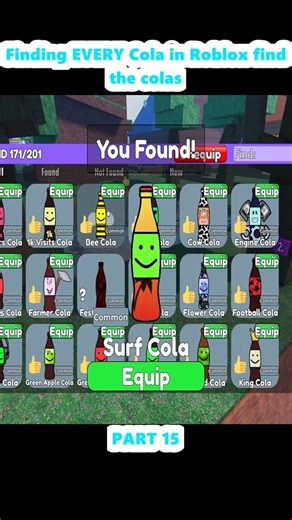 Azrilich on Instagram: "Finding EVERY Cola in Roblox find the colas (15)"
