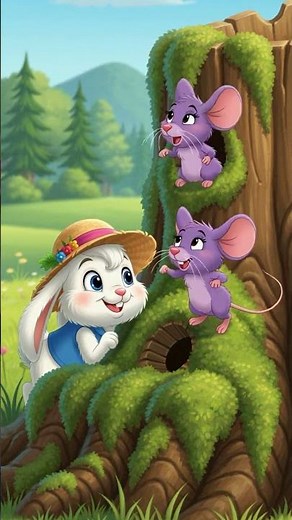 Bunny Discovers Hidden Easter Eggs #easteregg #kidssongs #animation