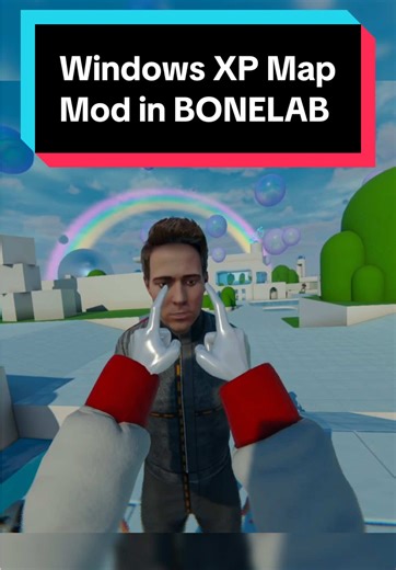 Windows XP Map Mod in BONELAB | #bonelab #vr #windows #funny #virtualreality