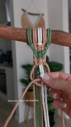 Macrame Fishbone Pattern Tutorial