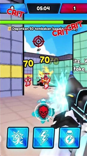 The cleanest clutch in Hyper Shoot! #roblox #hypershoot #robloxshorts #gaming #fps #clutch