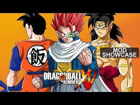 Best CAC mods for Dragon Ball Xenoverse 1 | DBXV Mod Showcase [PC - HD]