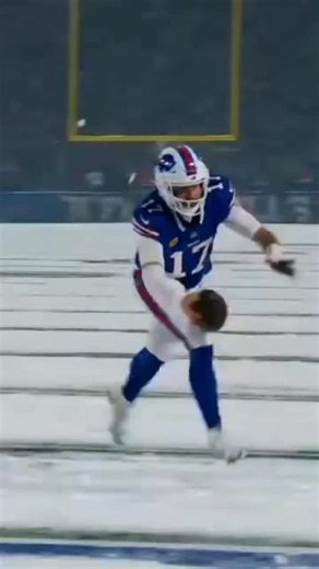 Josh Allen, the ultimate NFL underdog story! He had a dream, refused to take no for an answer, and climbed all the way to the top. Now he’s one of the best quarterbacks the game has ever seen. He got one chance at the University of Wyoming and he ran with it. His hard work, determination, and belief in himself paid off. In 2018, he was drafted by the Buffalo Bills. One opportunity changed everything. This is what sport is all about: dreaming big, believing in yourself, and proving what’s possibl