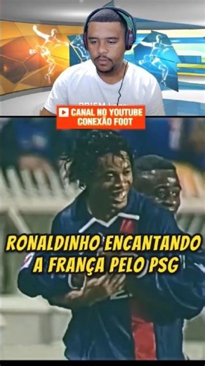 RONALDINHO GAÚCHO ENCHANTED FRANCE AT PSG! 🇫🇷✨ THE BEGINNING OF THE MAGICIAN! #shorts