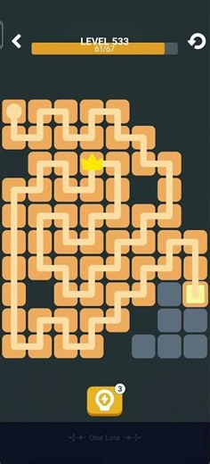 Block Blast One Line Level 533 Solution