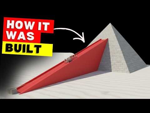How the Great Pyramid of EGYPT was Built 4,500 Years Ago: Reconstructed in 3D