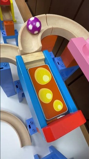 マーブルランレース Trix Track and HABA mixed course 56 #マーブルラン #marblerun #marblesrace #ビー玉転がし #TrixTrack