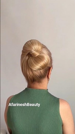 Elegant Bow Updo 🎀 | Simple Trick for a Stunning Look