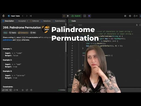 Palindrome Permutation LeetCode - Java
