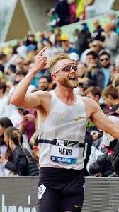 How to celebrate winning The Bowerman Mile? Just ask Josh Kerr 😎 #EugeneDL | #DiamondLeague 💎 | Prefontaine Classic