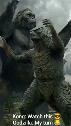 😂 King Kong & Godzilla Funny Dance Battle 💃🕺 | Who Danced Better?!