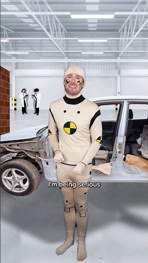 Crash Test Dummy Wants a New Job #comedy #job #shorts