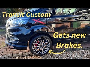 Transit Custom 2018 brake Disk & Pad install.