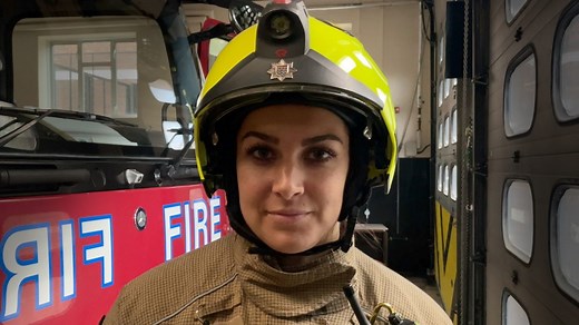 Inspiring young women to become firefighters