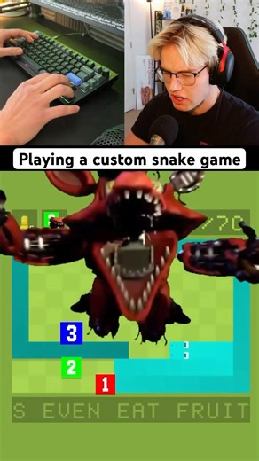 @marchalade made me a custom snake game…