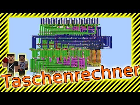 Redstone Taschenrechner - Minecraft Computertechnik