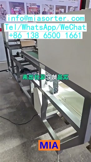 OEM Color Sorting Machine With Deep Learning AI Control System Chinese Manufacturer India France