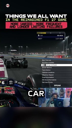 Things We ALL Want in the Reimagined F1 Game #10 #shorts #f1 #f1game