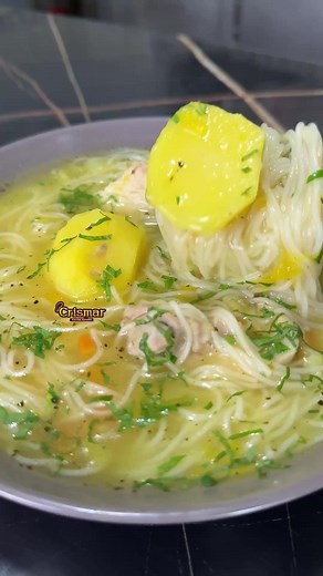 Mira que rico sopa de pollo #recetas #sopas #cocinaperuana