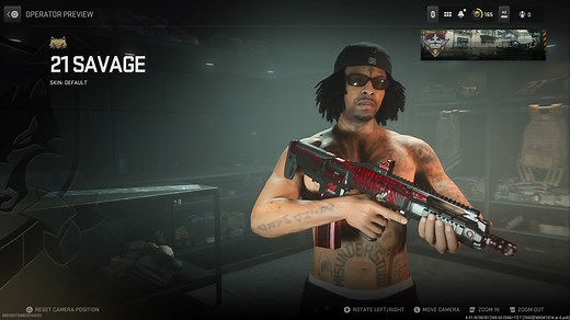 How to get the 21 Savage operator skin in MW2 and Warzone