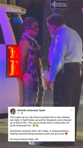 Oliver Mac on Instagram: "Boys need men in their lives. If it can’t be their own father, it should be someone else’s father. Watching this video made me tear up. I can’t imagine how many men are sitting in prison right now because they never had a man talk to them like this police officer talked to his nephew."