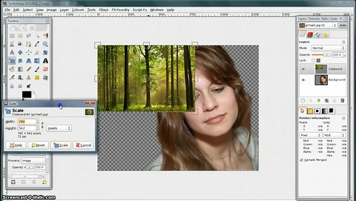 GIMP Tutorial. Easy Background Removal.