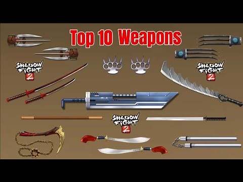 Top 10 Best Weapons in Shadow Fight 2! (Ranked & Explained)