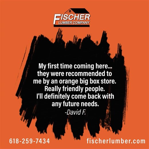 🌟 Ready to tackle your next project? Choose Fischer Lumber in East Alton for all your lumber needs! As your trusted hometown, locally owned lumber yard, we prioritize personalized service and quality products. Explore our offerings at fischerlumber.com and let's build something great together! Stop by today at 210 N. Shamrock, East Alton, Illinois. #HometownLumber #QualityService #FischerLumber 🏡🔨 | Fischer Lumber Co.