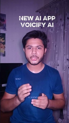 New Ai App Voicify AI!...... Convert Your Voice into Animation