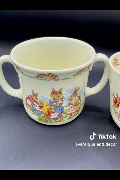 Vintage Bunnykins Royal Doulton Mugs for Collectors
