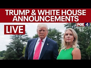 🔴LIVE: Trump & White House press briefing | FOX 4 News