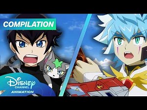 Yu-Gi-Oh! GO RUSH!! Season 1 Full Episodes Compilation! 👀 | 45 Mins |‪@disneychannelanimation‬