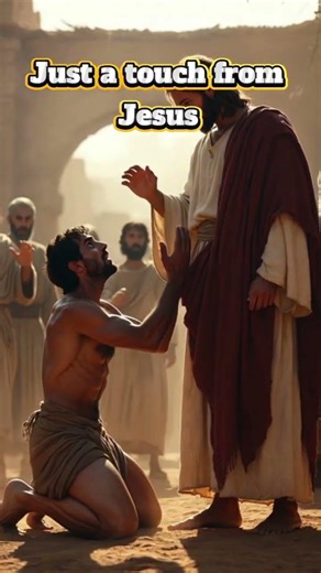 One Touch From Jesus Changed His Life#ChristianAnimation#JesusHeals#HealingMiracle#BibleStory#FaithI