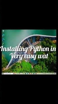 Installing Python in so easy way . #coding#ml #windows #datascience #pythonic #python