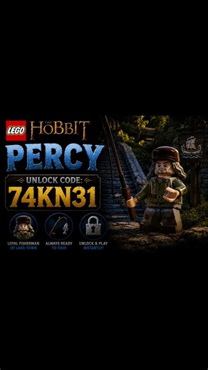 Unlock Percy 🔓| Lego the Hobbit Human Characters