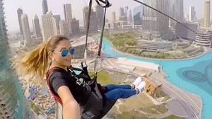 10M views · 9.6K reactions | This insane zipline in Dubai towers over the city. | Insider Travel | Facebook