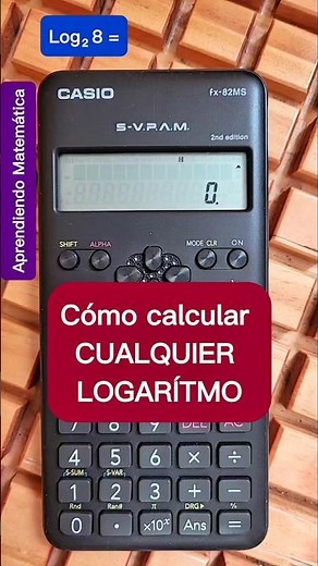 How to CALCULATE any LOGARITHM with a SCIENTIFIC CALCULATOR 🤔