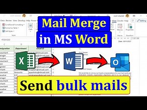 Mail Merge in Microsoft Word