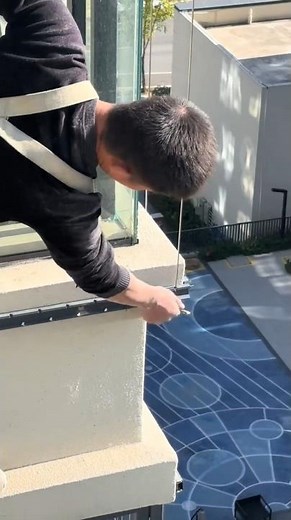 Complete Installation of a Home Invisible Security Grille #installationguide #renovation #security