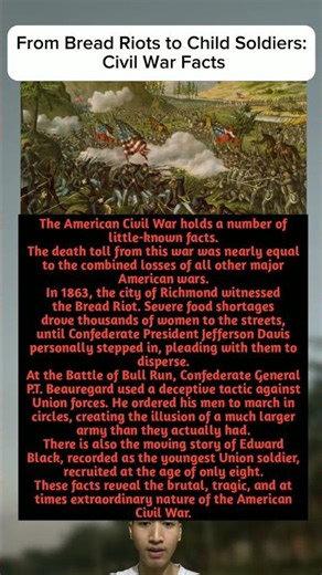 From Bread Riots to Child Soldiers: Civil War Facts