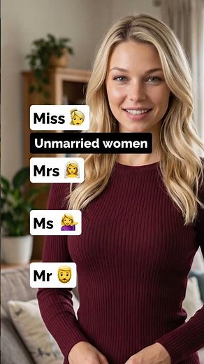 Do you know how to use Miss, Mrs, and Mr? #learnenglish #fluentjoy #englishlesson