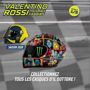 95 reactions · 31 shares | À TOUTE ALLURE ! Profitez des incroyables créations conçues par Aldo Drudi et arborées par Valentino Rossi.  Le légendaire Il Dottore, champion des champions !✊ | Altaya | Facebook